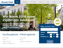 Tablet Screenshot of micaela-fundt-immobilien.de